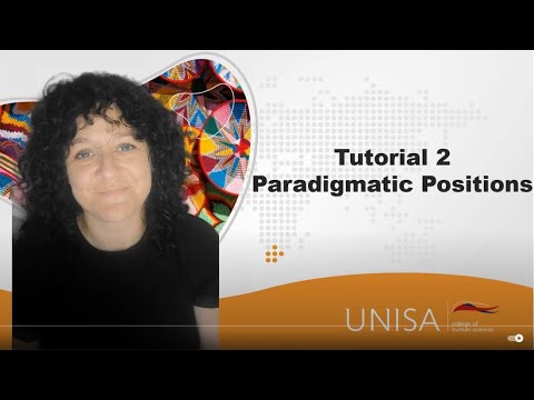 Tutorial 2 - Paradigmatic Positions
