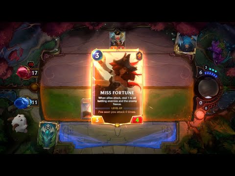 Legends of Runeterra - Miss Fortune level up animation All voice clips