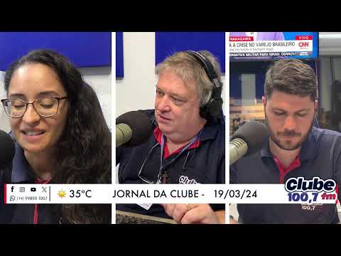 Jornal da Clube - 19/03/24 - Edição do Almoço