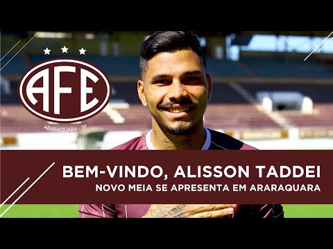 VÍDEO / ALISSON TADDEI É O NOVO MEIA DA FERROVIÁRIA!