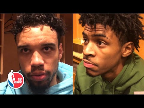 アンドレ・イグオダラがヒートにトレードされることにジャ・モラントとディロン・ブルックスが反応｜NBAサウンド (Ja Morant and Dillon Brooks react to Andre Iguodala being traded to Heat | NBA Sound)