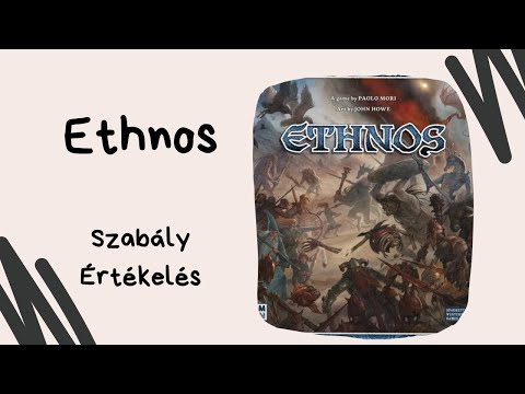 A szlovák Gyűrűk Ura: Ethnos társasjáték játékbemutató és szabályismertető - Társasozz Okosan!
