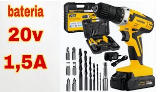 VONDER SCREWDRIVER 20volt with case and accessories #12voltscrewdriver #screwdriver #hoby vonder
