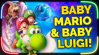 Yoshis, Babies, & T-Rexes OH MY! NEW Mario Galaxy Movie Poster!