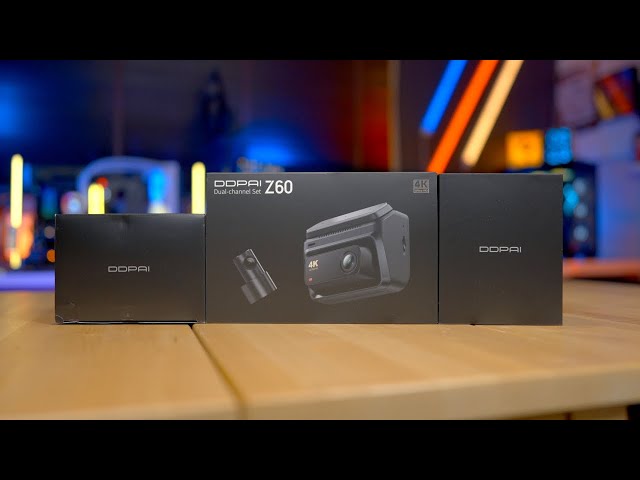 داش كام DDPAI Z60 4K امامية وخلفية وداخلية GPS