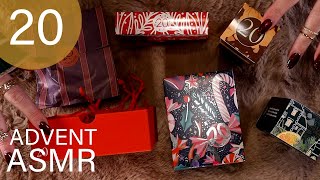 ASMR ✨🎄 Advent Day 20 ✨ 2025 (🎧 soft spoken, tapping, scratching) #advent2025 #beautyadventcalendars