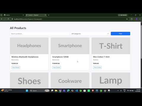 Online E-Commerce Shopping Platform