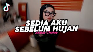Download lagu DJ SEDIA AKU SEBELUM HUJAN REMIX VIRAL FYP TIKTOK TERBARU 2025! Akbar Chalay mp3