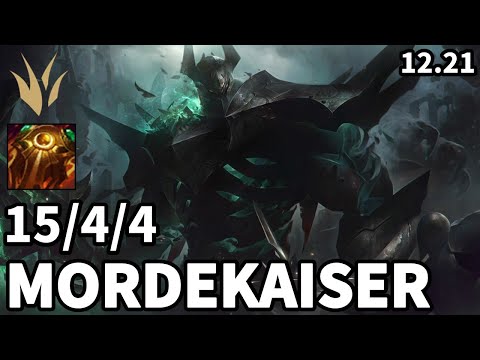 Mordekaiser Jungle vs Rek'Sai - EUW Grandmaster | Patch 12.21