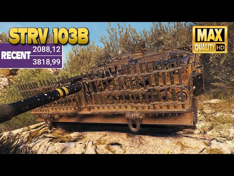 Strv 103B: Active destroyer play - World of Tanks