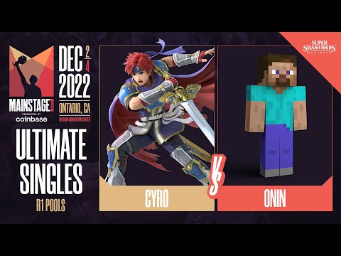 Cyro (Roy) vs Onin (Steve) - Ultimate Singles Pools Winners Semi-Final  - Mainstage 2022