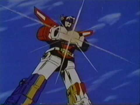 Both Voltrons Blazing Swords