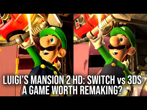 Luigi's Mansion 2 HD - A Game Worth Remaking? - DF Tech Review - Switch vs 3DS