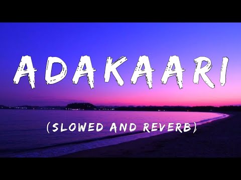 Adakaari (Intro) - (slowed + reverb) | Vijay DK | lofi song.