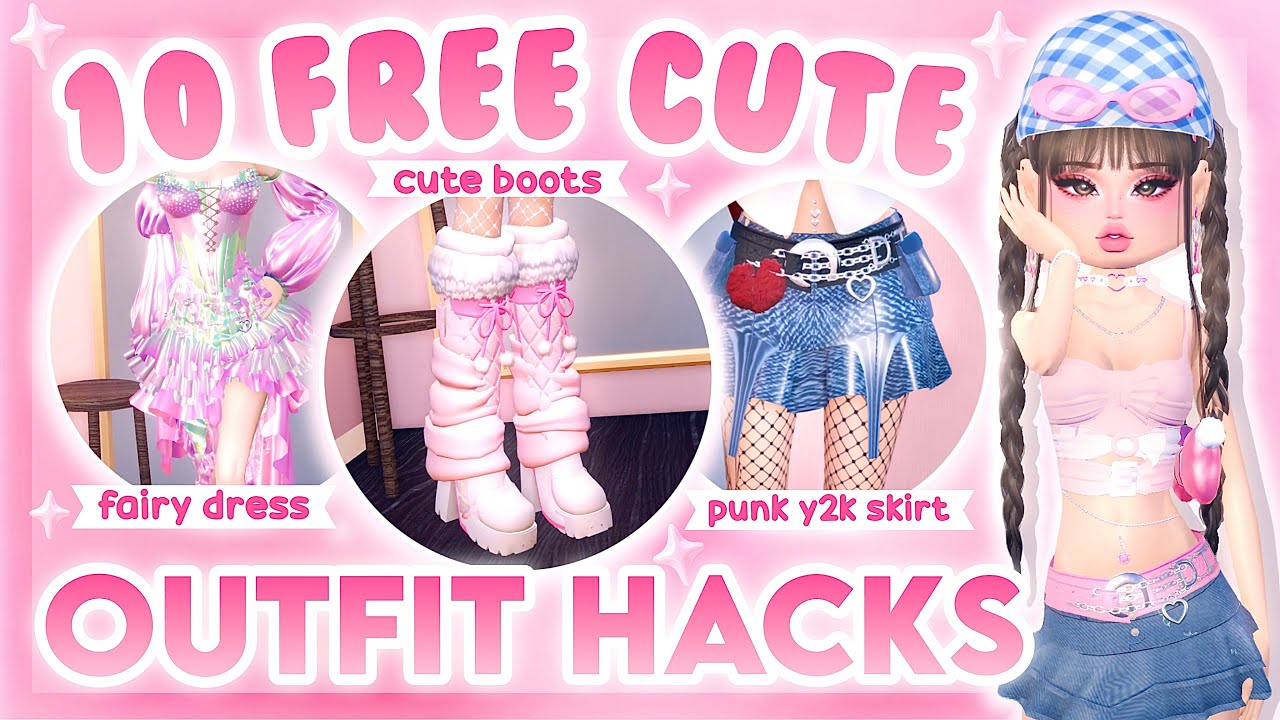 10 *FREE* OUTFIT HACKS in DRESS TO IMPRESS | ROBLOX
