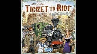 Dad vs Daughter - Ticket to Ride Germany