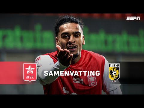 💫 Camil Mmaee met een HEERLIJKE KRUL & ZENUWSLOPEND SLOT 🥵  | Samenvatting MVV - Vitesse