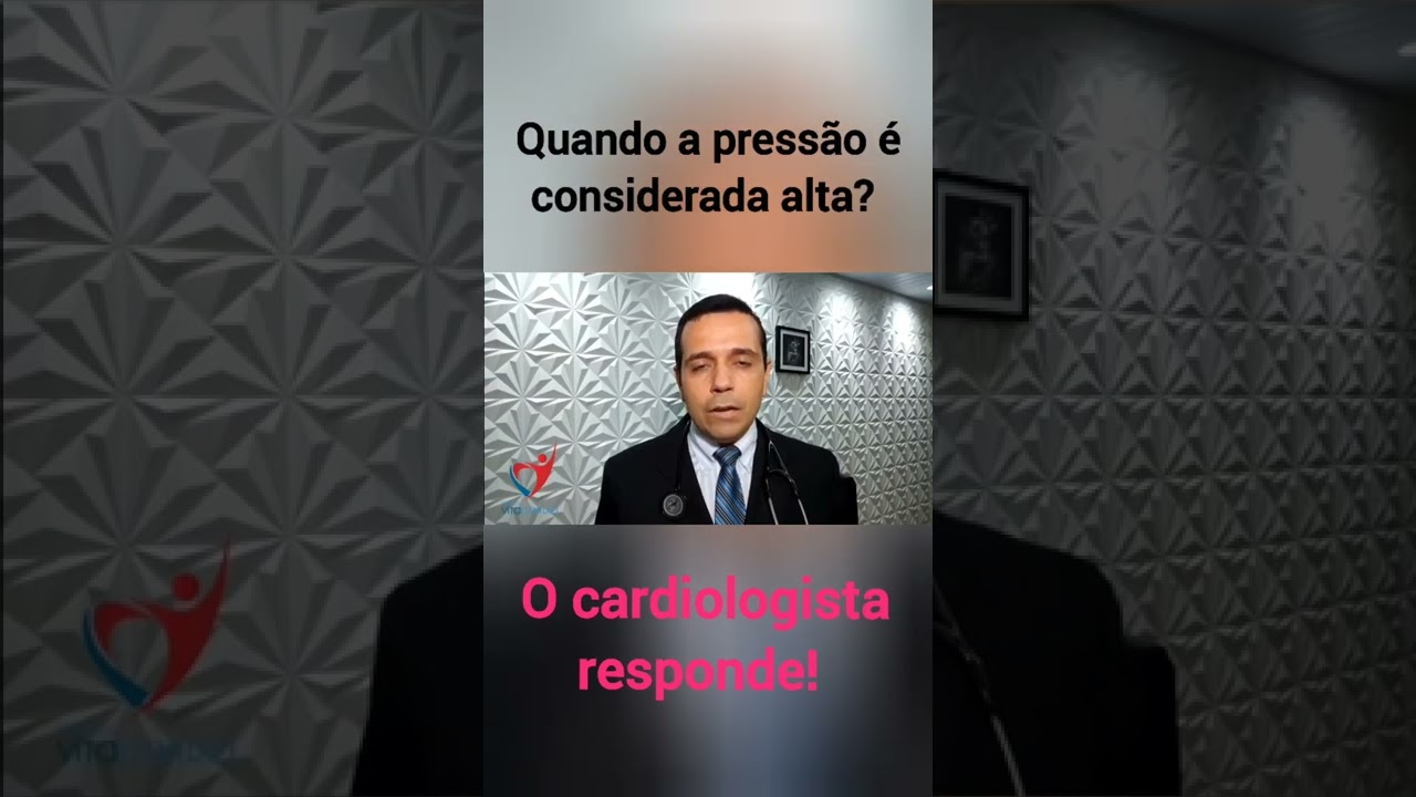 Quando a pressão é considerada alta?