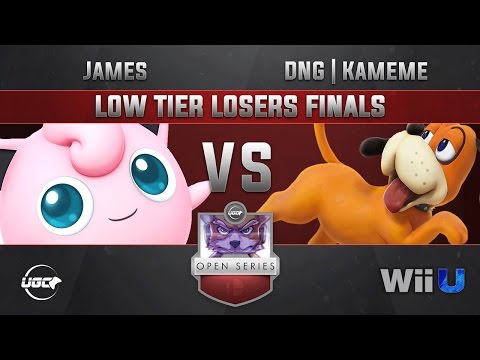 UGC Smash Open Low Tiers LOW TIER LOSERS FINALS - James (Jigglypuff) vs DNG | Kameme (Duck Hunt)