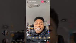 NBA Youngboy - My Mama Say InstaGram Live Audio Video..