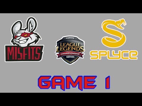 [EU LCS Summer 2017 W7D4] MSF vs SPY Game 1 Highlights | Misfits vs Splyce
