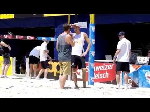 Halbfinal Coop Beachtour Olten 2015 Berta/Ferramenta vs. Heidrich/Kissling