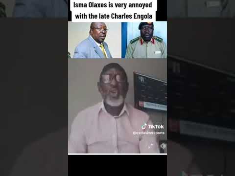VIDEO: Isma Olaxes before being shot dead, He celebrated the death of Minister Charles Engola