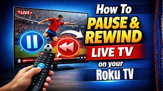 How To Pause and Rewind Live TV on your Roku TV
