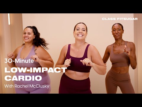 30-Minute Low-Impact Cardio Workout With Rachel McClusky | POPSUGAR FITNESS