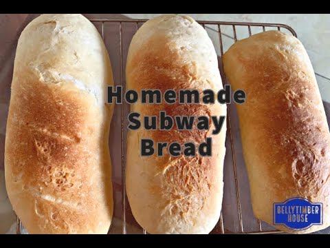 Homemade Subway Bread | How to make Subway bread in OTG | How to make Italian SUBWAY from scratch