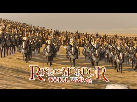 Rise Of Mordor - Thranduil Lead Woodland Army Attack Mordor vs Mordor - LOTR  Cinematic Battle