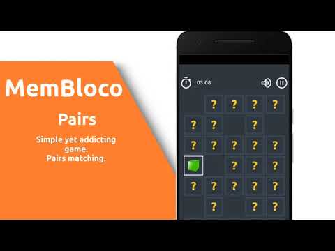 Memory Game (Pairs) - MemBloco Video