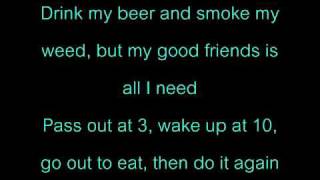 Asher Roth - I Love College Lyrics