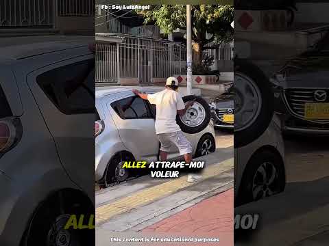 Faux vol de vélo ! Course-poursuite et chaos hilarant 😱🚨#shorts