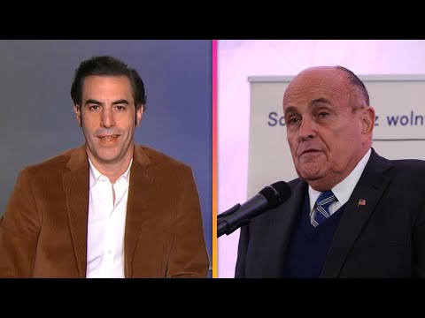 Sacha Baron Cohen RESPONDS to Rudy Giuliani’s Explanation of His Borat 2 Scene