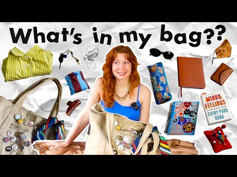 What's In My Bag? | thrifty crafty girl edition🌟