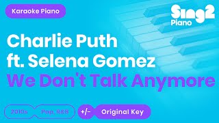 Download lagu We Don't Talk Anymore Karaoke | Charlie Puth, Selena Gomez (Piano Karaoke) mp3 Download lagu We Don't Talk Anymore Karaoke | Charlie Puth, Selena Gomez (Piano Karaoke) mp3