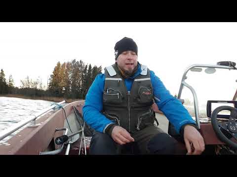 Ahvenen kalastusta jigillä ja Spintubella