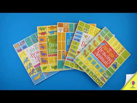 Learn to Draw with Usborne's Step-by-Step Drawing Books Series