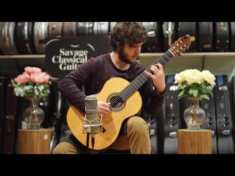 2013 Anders Sterner Spruce CSA & Matt Lampel at Savage Classical Guitar