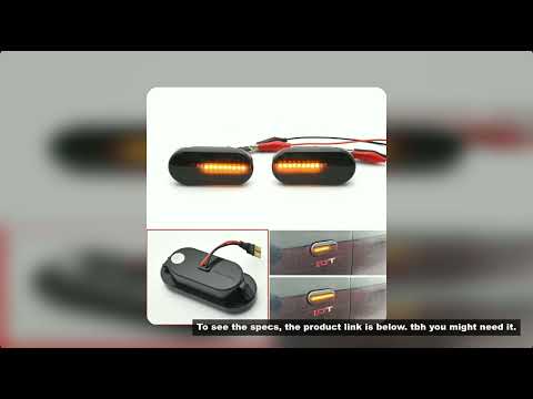 For SEAT Ibiza 6L Cordoba Toledo Leon MK1 MK2 LED Dynamic Side Marker Light Turn Signal Light for Oc