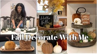 FALL 2022 DECORATE WITH ME | FALL DECORATING IDEAS