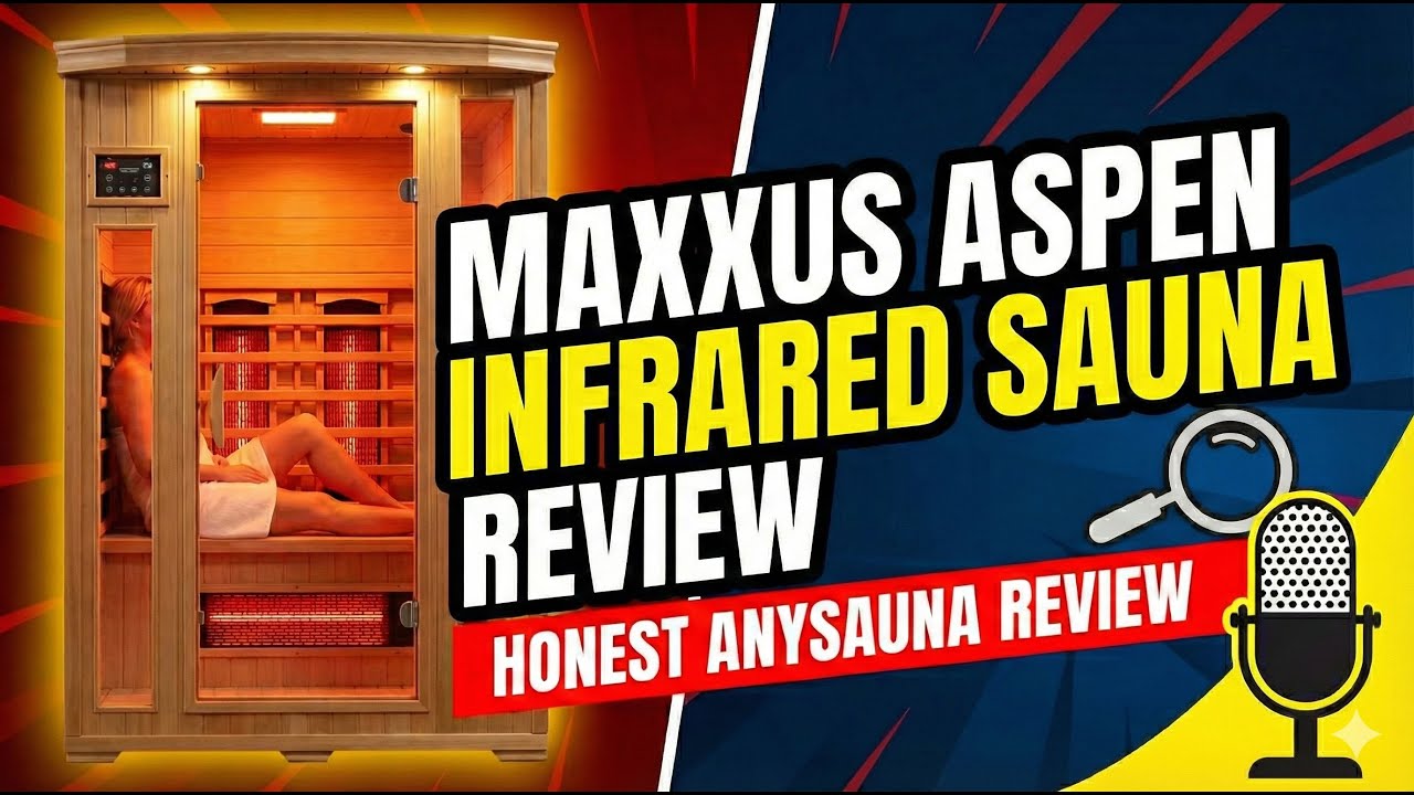 Maxxus Aspen 2 Person Dual Tech Low EMF Indoor FAR Infrared Sauna video thumbnail
