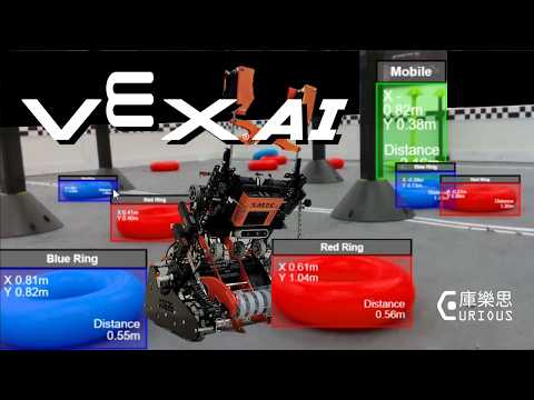VEX AI Demo | VEX 人工智慧機器人演示 | #VAIRC | 2536X | V5 High Stakes