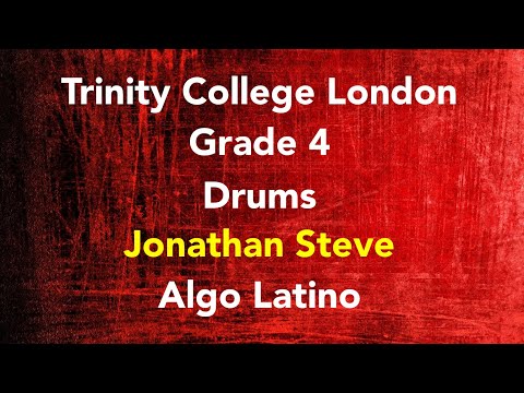 Algo Latino | Jonathan Steve | Jubilant School of Music | Drums | TCL | Grade 4