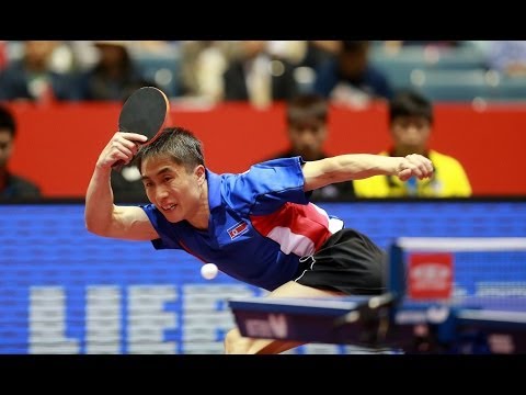 ZEN NOH 2014 WTTTC Highlights: Youngsik Jung vs Hyok Bong Kim