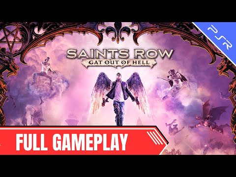 Saints Row Gat Out Of Hell Gameplay - Full Game Walkthrough - Unleash Chaos in 4K 60FPS HDR!