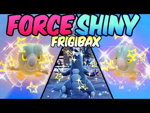 How to FORCE Shiny Pseudo Frigibax to spawn in Pokemon Scarlet Violet
