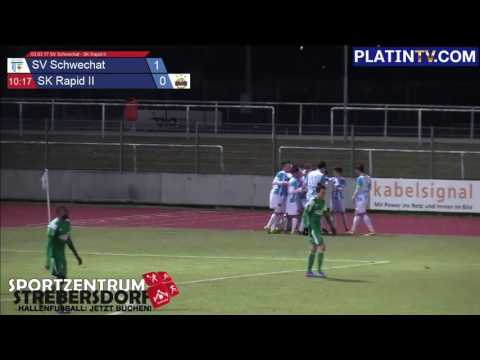 03.03.17 SV Schwechat - SK Rapid II - 1:1 - Zusammenfassung am 04.03.2017 00:32