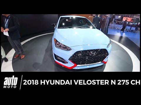 2018 Hyundai Veloster N 275 ch Revue de détail Auto-Moto.com